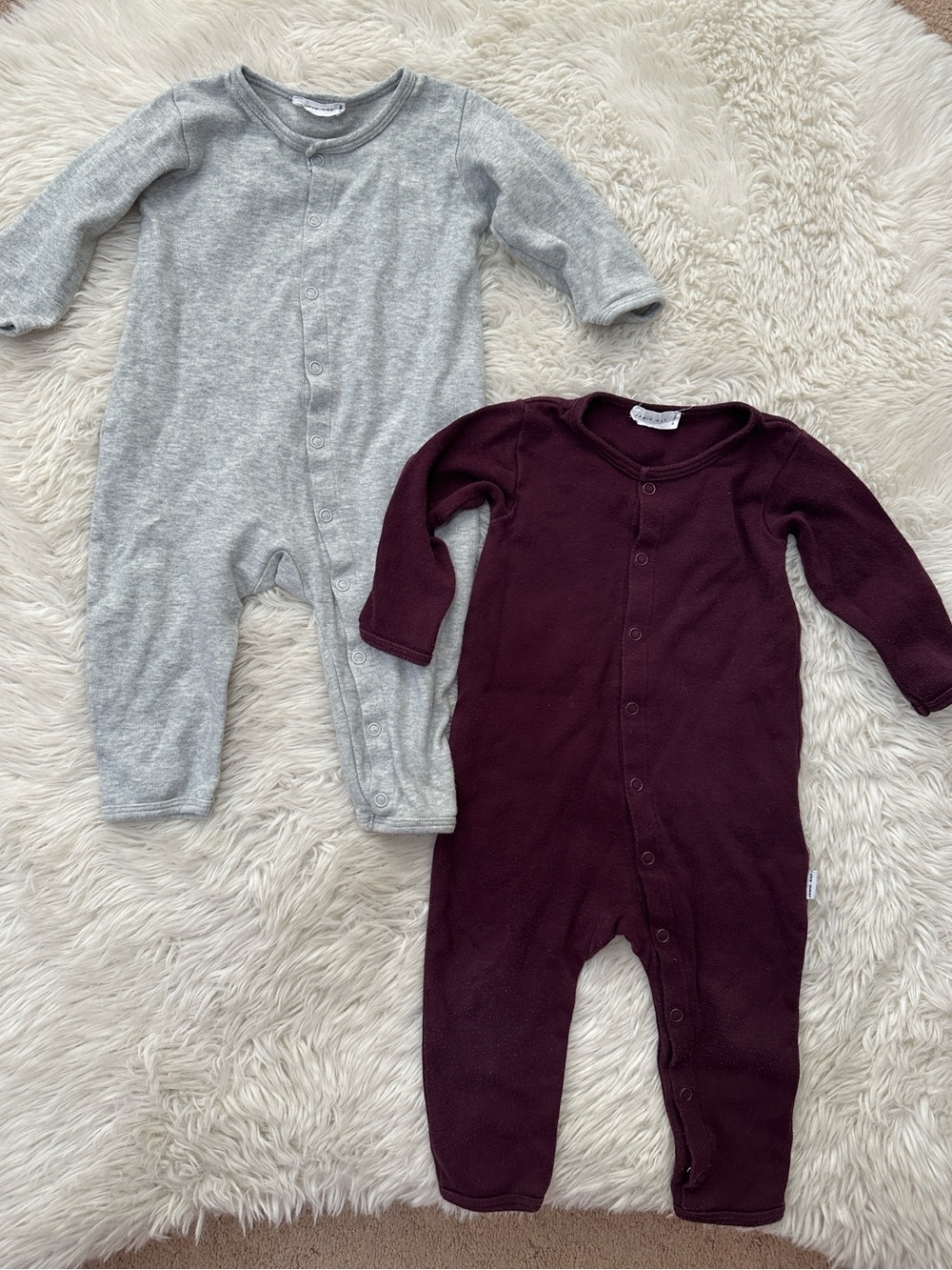 Jamie Kay one piece bundle-Gray and Deep Burgundy
